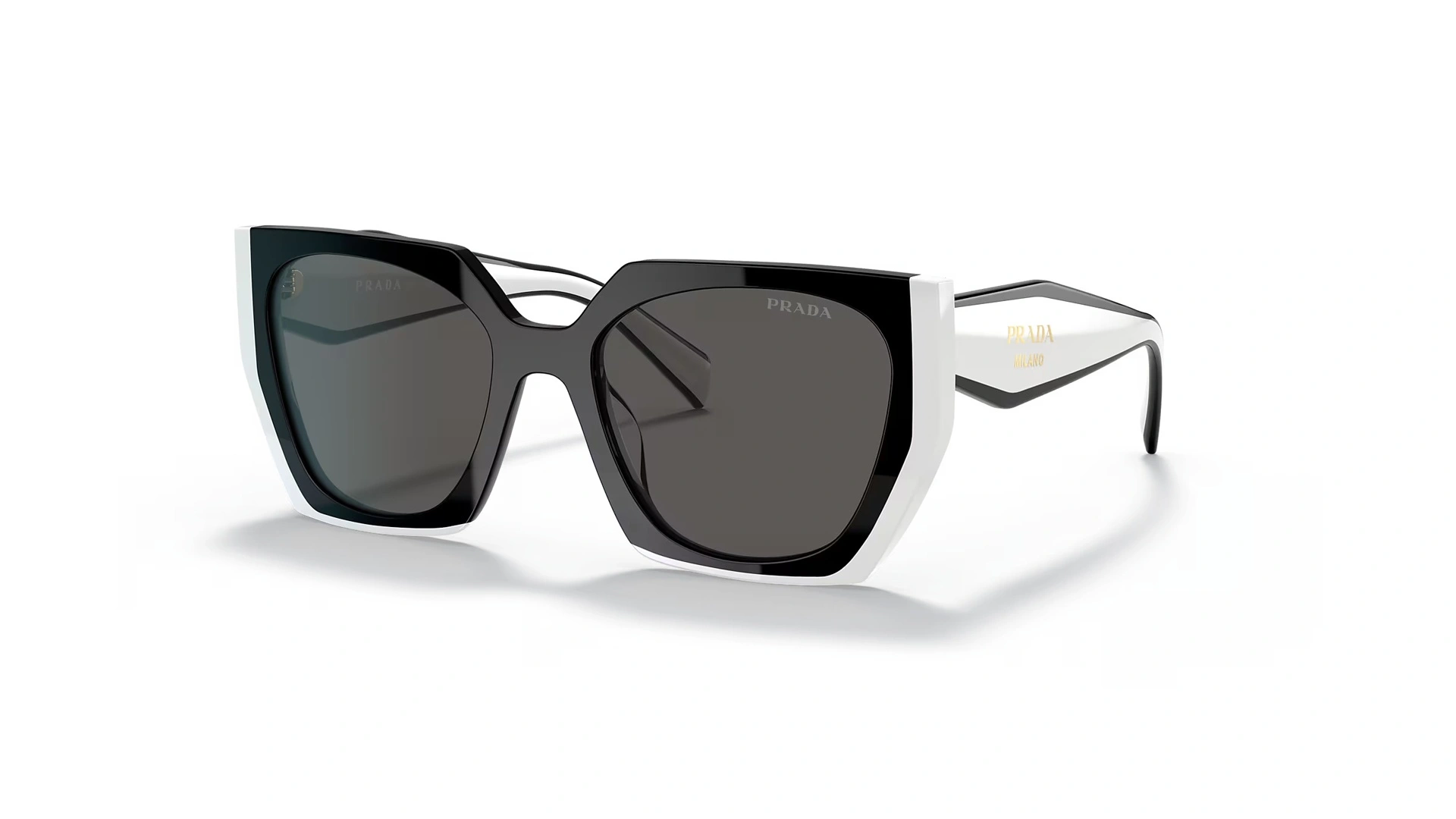 عینک آفتابی پروانه‌ای پرادا - PRADA SPR15W - SPR15W 09Q-5S0