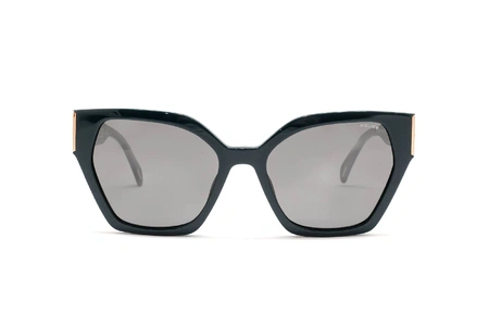 عینک آفتابی زنانه پلیس GEM2 SPLL34 - با بدنه سبز و عدسی خاکستری - روبرو