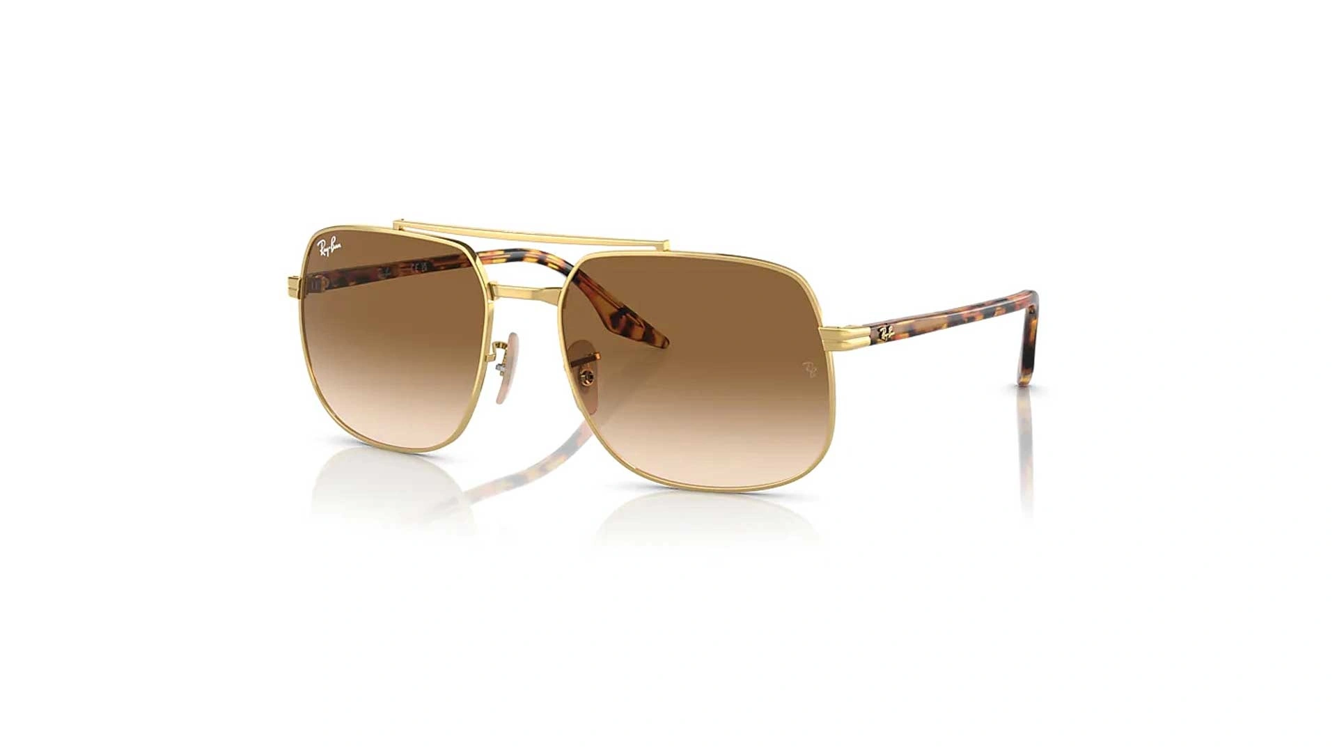 عینک آفتابی فلزی مربعی دوپل ری بن - Ray-Ban RB3699 - RB3699 00151