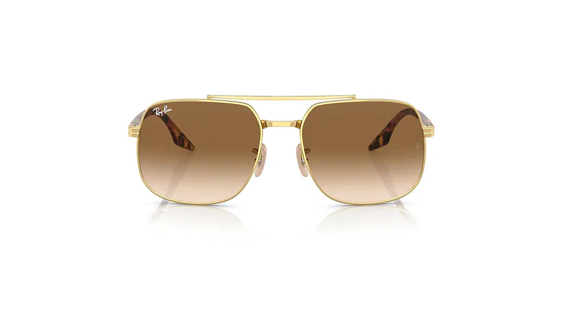 عینک آفتابی فلزی مربعی دوپل ری بن - Ray-Ban RB3699 - RB3699 00151
