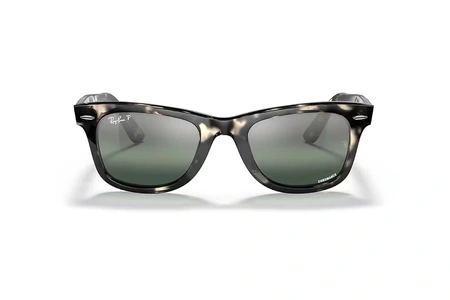 عینک آفتابی ویفرر ریبن رنگ خاکستری هاوانا  با عدسی پلاریزه کرومانس-زاویه روبرو