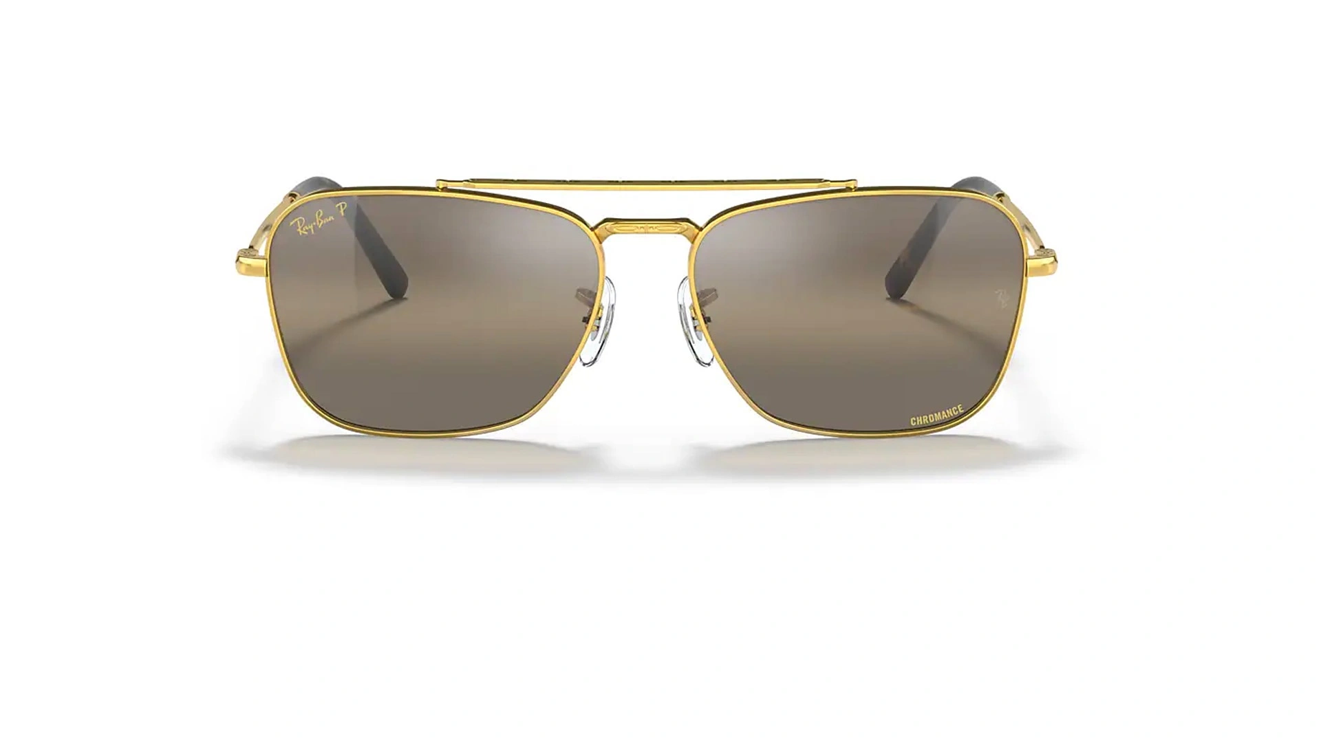 عینک آفتابی پلاریزه کرومانس ری بن مدل کاروان طرح جدید - Ray Ban NEW CARAVAN POLARIZED RB3636C - RB3636 9196G5