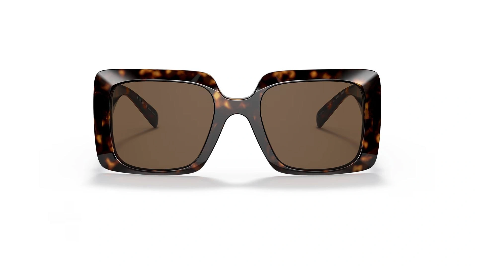 عینک آفتابی کائوچویی زنانه ورساچه - Versace ve4405 -رنگ قهوه‌ای هاوانا -روبرو