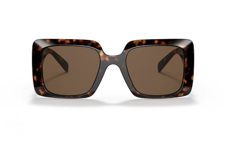 عینک آفتابی کائوچویی زنانه ورساچه - Versace ve4405 -رنگ قهوه‌ای هاوانا -روبرو