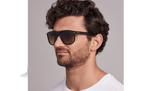 عینک آفتابی کائوچویی خلبانی ری بن - Ray Ban RB4147 - عکس مدل دو