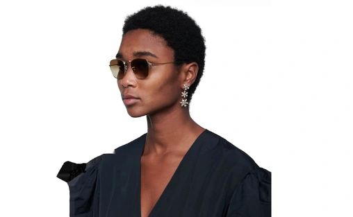 عینک آفتابی فلزی ری بن مدل فرانک لجند - Ray Ban FRANK LEGEND RB3857 - عکس از مدل یک