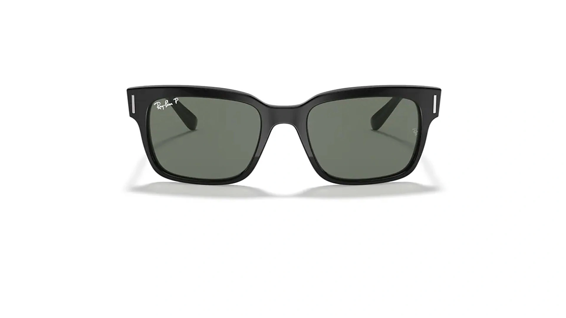 عینک آفتابی کائوچویی پلاریزه ری بن مدل جفری - Ray Ban JEFFREY RB2190 - عکس از زاویه روبرو