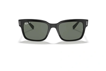 عینک آفتابی کائوچویی پلاریزه ری بن مدل جفری - Ray Ban JEFFREY RB2190 - عکس از زاویه روبرو