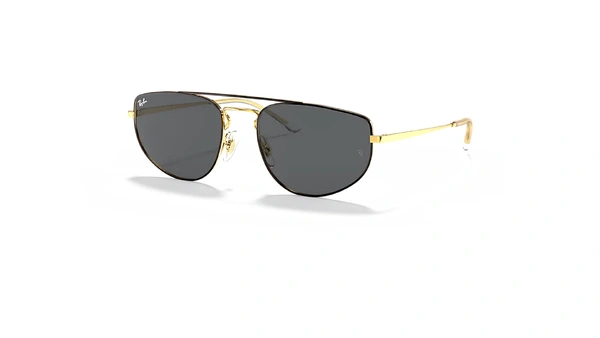 عینک آفتابی فلزی مستطیلی ری بن - Ray Ban RB3668 - عکس از زاویه سه رخ