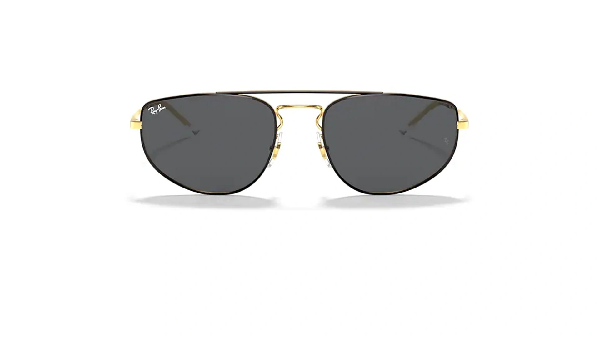عینک آفتابی فلزی مستطیلی ری بن - Ray Ban RB3668 - عکس از زاویه روبرو