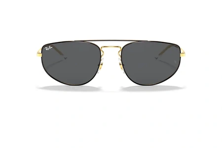 عینک آفتابی فلزی مستطیلی ری بن - Ray Ban RB3668 - عکس از زاویه روبرو