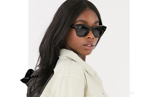 عینک آفتابی ویفیرر کائوچویی ری بن - Ray ban STATE STREET RB2186 - عکس از مدل یک