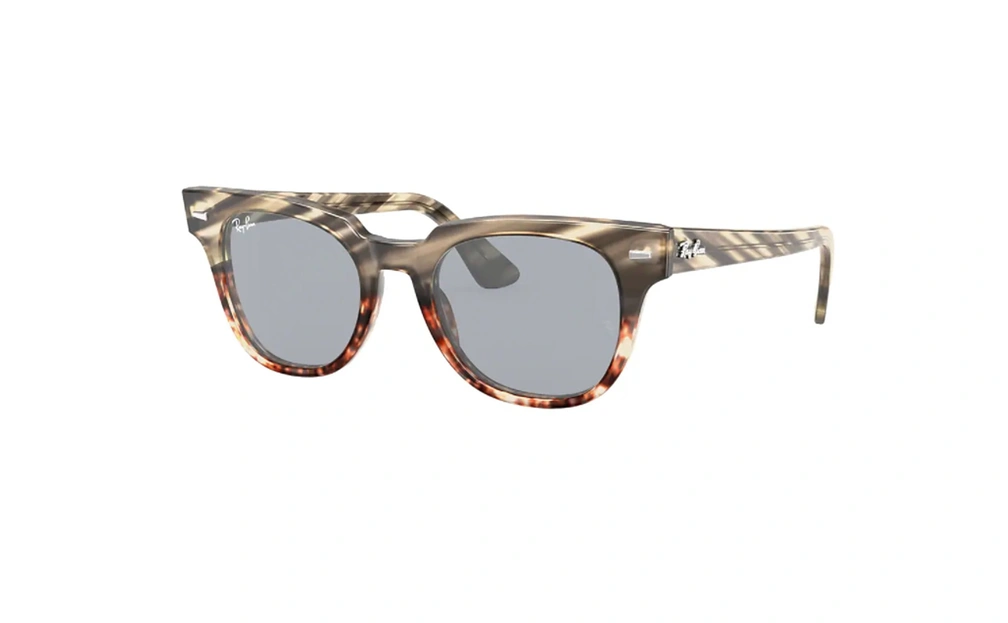 عینک آفتابی ری بن - RAYBAN METEOR CLASSIC RB2168  - دو رنگ قهوه ای - عدسی دودی