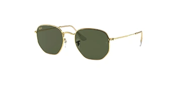 عینک آفتابی چند ضلعی ری بن -  Ray ban HEXAGONAL RB3548 - عکس از زاویه سه رخ