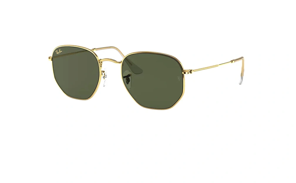 عینک آفتابی چند ضلعی ری بن -  Ray ban HEXAGONAL RB3548 - عکس از زاویه سه رخ