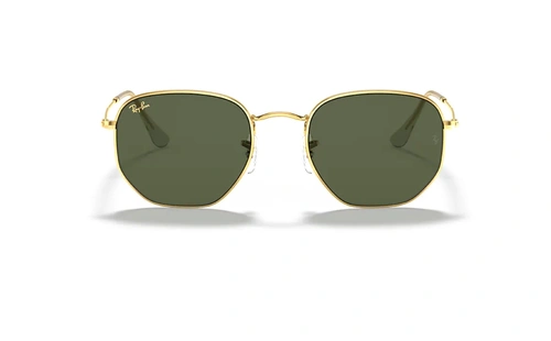 عینک آفتابی چند ضلعی ری بن -  Ray ban HEXAGONAL RB3548 - عکس از زاویه روبرو