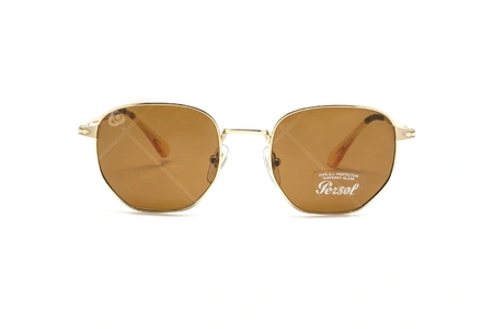 عینک آفتابی فلزی چند ضلعی پرسول - PERSOL PO2446s - عکاسی وحدت - عکس زاویه روبرو