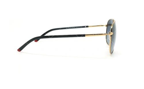 عینک آفتابی خلبانی پلاریزه موستانگ - MUSTANG POLARIZED MU1741 - طلایی مشکی - عکاسی وحدت - زاویه کنار