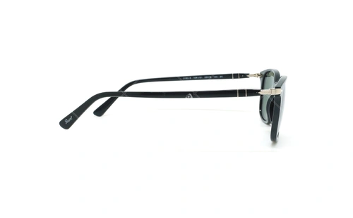 عینک آفتابی بیضی پرسول - Persol Polarized PO3183S - مشکی - عکاسی وحدت - زاویه کنار 