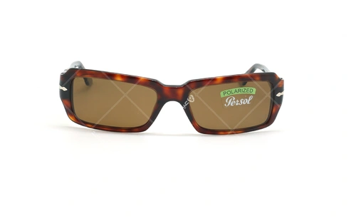 عینک آفتابی پولاریزه پرسول - Persol Polarized PO2847S - قهوه ای هاوانا - عکاسی وحدت - زاویه روبرو