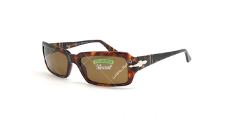 عینک آفتابی پولاریزه پرسول - Persol Polarized PO2847S - قهوه ای هاوانا - عکاسی وحدت - زاویه سه رخ 