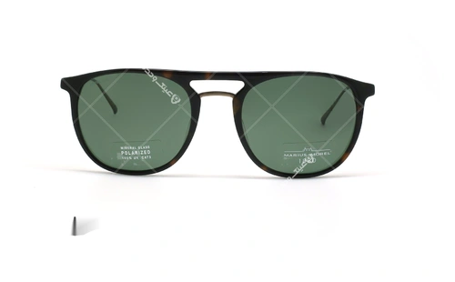 عینک آفتابی دوپل ماریوس مورل Marius Morel Polarized 60057M - قهوه ای هاوانا - عکاسی وحدت - زاویه روبرو