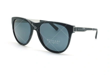 عینک آفتابی کائوچویی بولگاری - Bvlgari BV7025 - مشکی - عکاسی وحدت - زاویه سه رخ