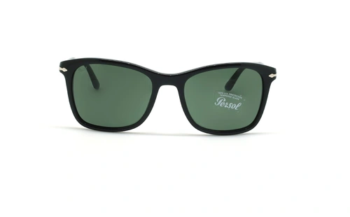 عینک آفتابی مربعی پرسول - Persol PO3192S - مشکی - عکاسی وحدت - زاویه روبرو
