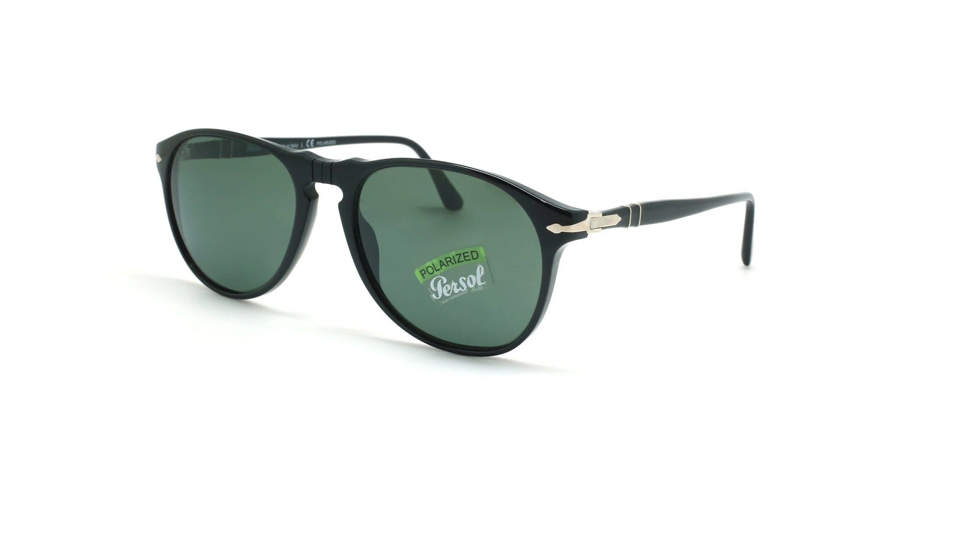 عینک آفتابی پولاریزه پرسول - Persol Polarized PO6649S - مشکی - عکاسی وحدت - زاویه سه رخ