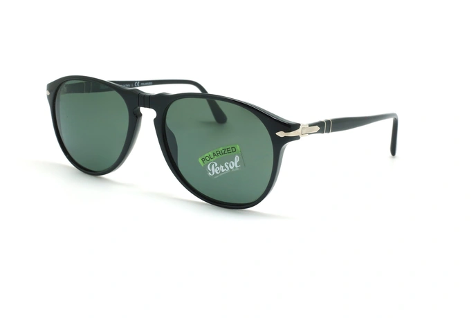 عینک آفتابی پولاریزه پرسول - Persol Polarized PO6649S - مشکی - عکاسی وحدت - زاویه سه رخ