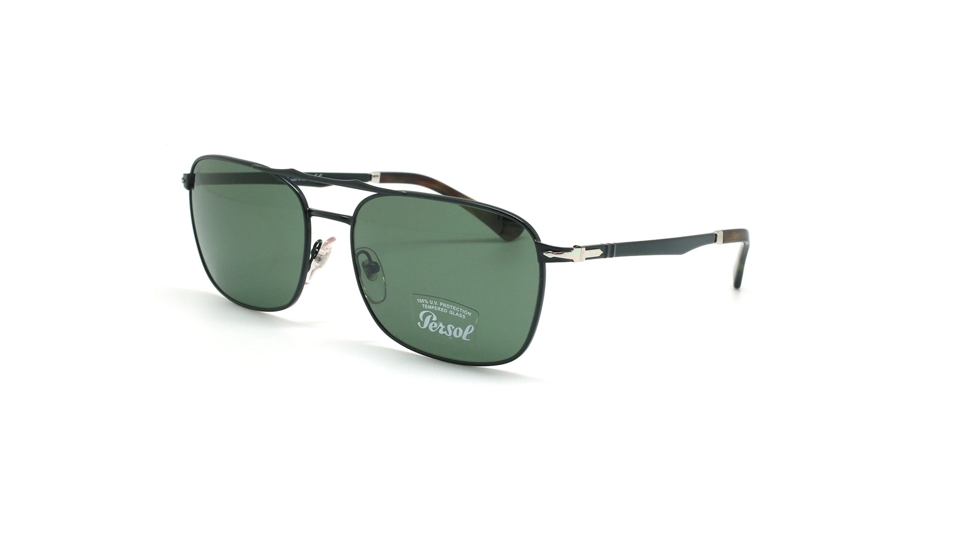 عینک آفتابی مستطیلی پرسول - Persol PO2454S - مشکی - عکاسی وحدت - زاویه سه رخ