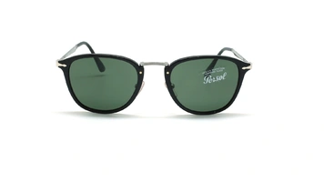 عینک آفتابی مربعی پرسول - Persol Calligrapher PO3165S - مشکی - عکاسی وحدت - زاویه روبرو