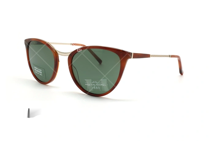 عینک آفتابی گربه ای ماریوس مورل Marius Morel 60021M - قهوه ای- عکاسی وحدت - زاویه سه رخ 