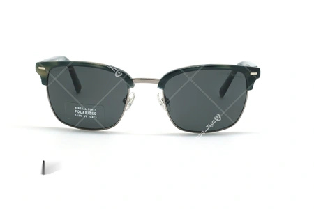 عینک آفتابی کلاب مستر ماریوس مورل Marius Morel 60020M- مشکی قهوه ای لاکپشتی - عکاسی وحدت - زاویه روبرو