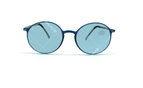 عینک آفتابی گرد سیلوئت - Silhouette Urban Sun 4075- آبی- عکس وحدت - زاویه روبرو