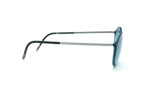 عینک آفتابی گرد سیلوئت - Silhouette Urban Sun 4075- آبی- عکس وحدت - زاویه بقل