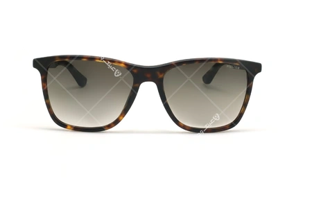 عینک آفتابی پلیس - POLICE SPL872 -فریم مشکی قهوه ای- عکاسی وحدت - زاویه روبرو