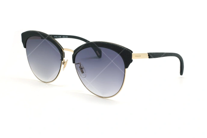 عینک آفتابی پلیس - POLICE SPL619 -فریم مشکی- عکاسی وحدت - زاویه سه رخ