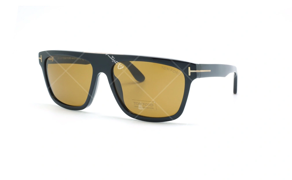 عینک آفتابی تام فورد - TOMFORD TF628 - عکاسی وحدت- عکس از زاویه سه رخ