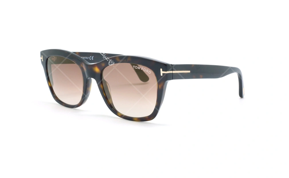 عینک آفتابی تام فورد - TOMFORD TF614 - عکاسی وحدت - عکس زاویه رخ