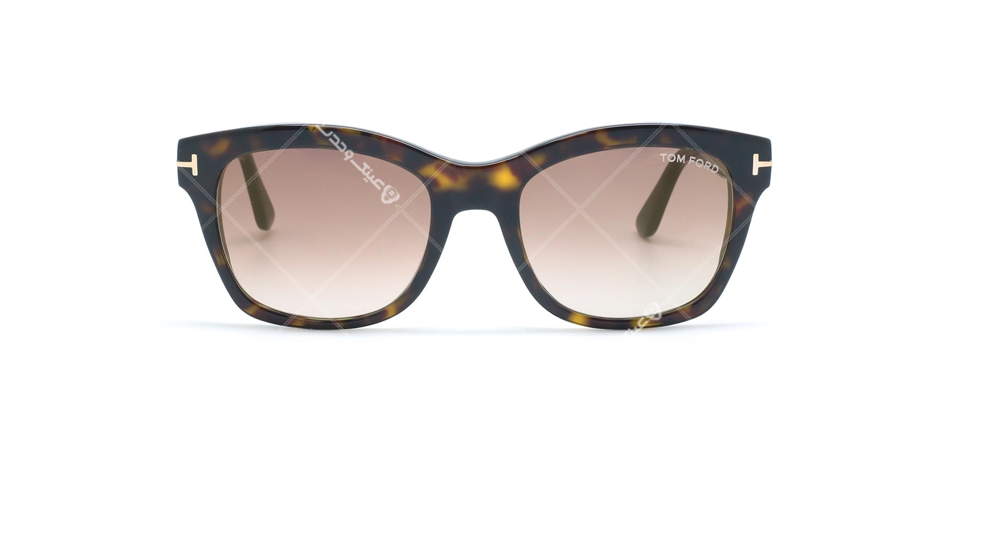 عینک آفتابی تام فورد - TOMFORD TF614 - عکاسی وحدت - عکس زاویه روبرو