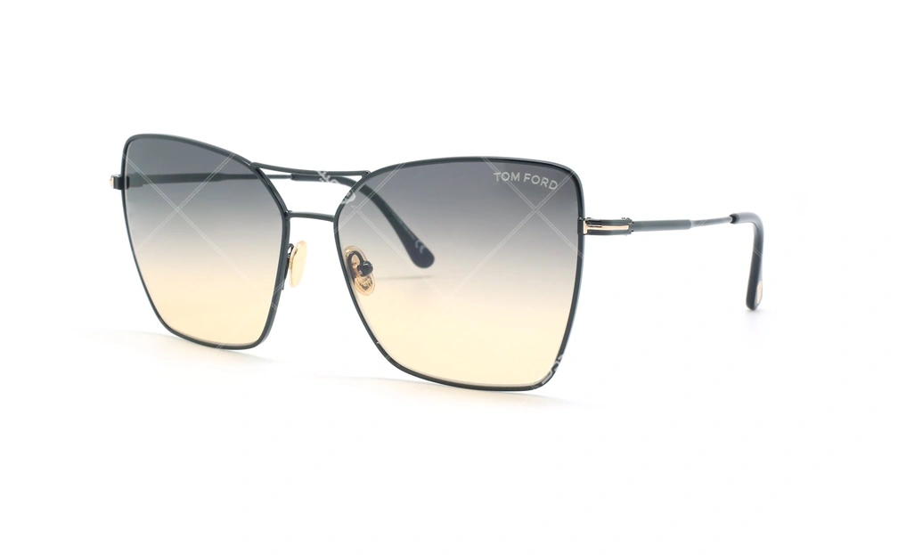 عینک آفتابی  تام فورد - TOMFORD TF738 - عکاسی وحدت - عکس زاویه سه رخ