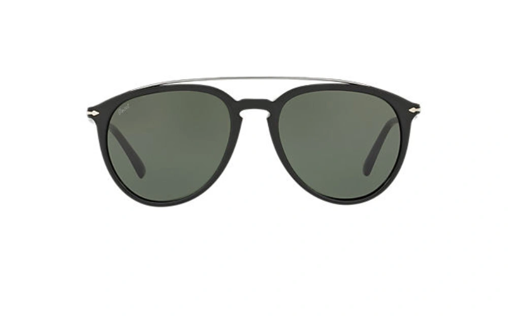 عینک آفتابی کائوچویی پرسول - PERSOL PO3159S - رنگ مشکی- عکاسی وحدت - عکس زاویه روبرو