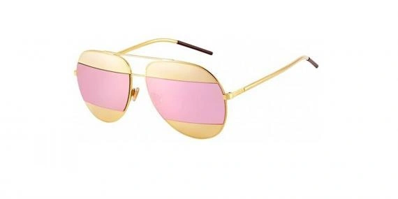 عینک آفتابی خلبانی آینه ای دیور -  DIOR - اپتیک وحدت - عکس زاویه سه رخ