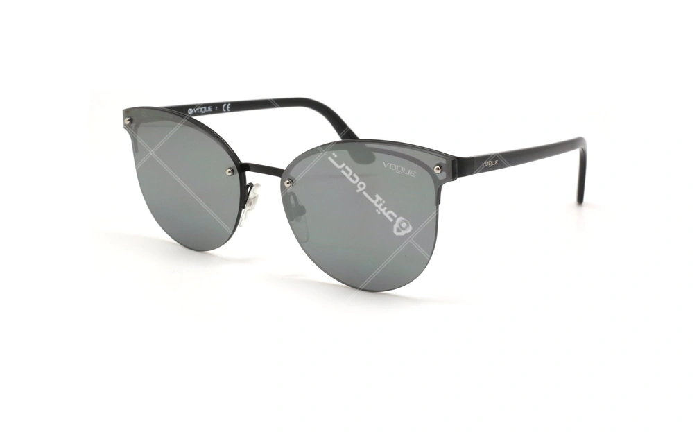 عینک آفتابی گربه ای وگ - VOGUE VO4089S - رنگ مشکی - عکاسی وحدت - عکس زاویه سه رخ