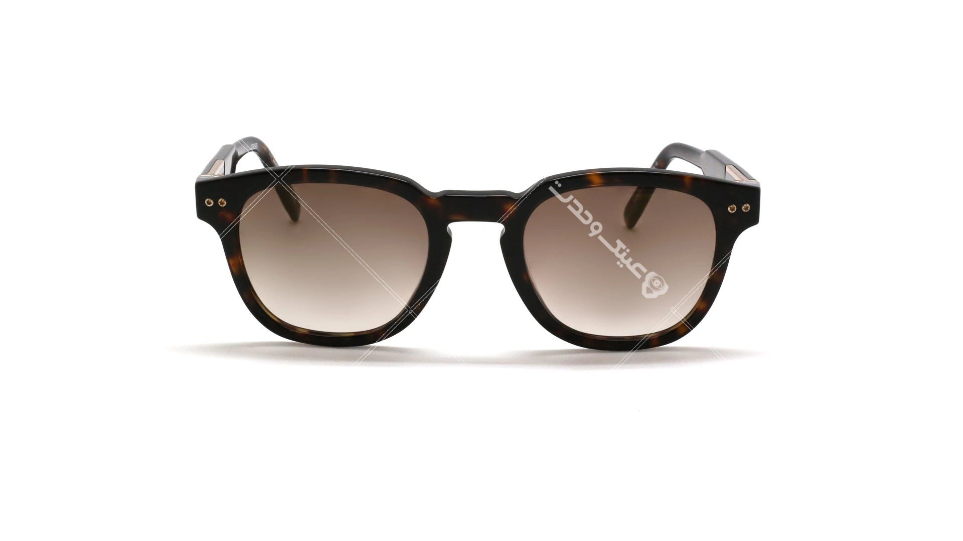 عینک آفتابی ویفیرر مون بلان - MONTBLANC WAFARER MB693- قهوه ای هاوانا - عکاسی وحدت اپتیک - عکس زاویه روبرو