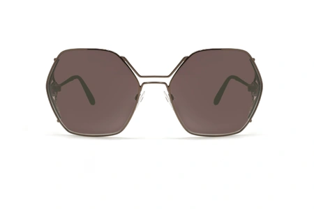 عینک آفتابی زنانه  چند ضلعی روبرتو کاولی - ROBERTO CAVALLI RC1056-رنگ قهوه ای - اپتیک وحدت- عکس روبرو