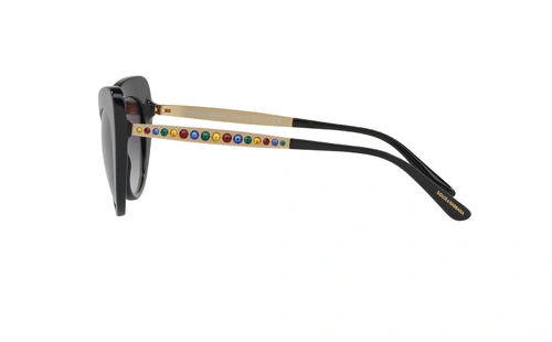 عینک آفتابی گربه ای دولچه و گابانا -  DOLCE & GABBANA DG4307 - رنگ مشکی - اپتیک وحدت - عکس زاویه کنار