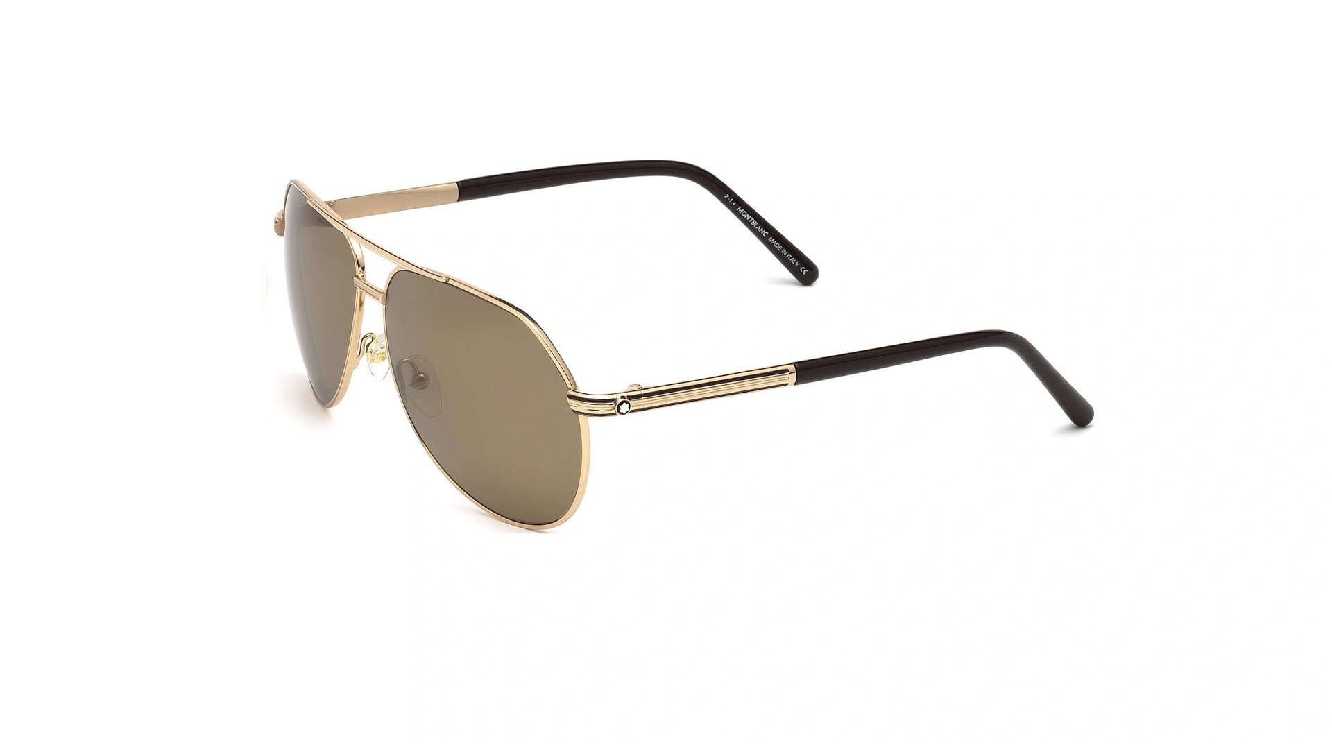 عینک آفتابی خلبانی مون بلان - MONTBLANC MB504 - MB504 28M