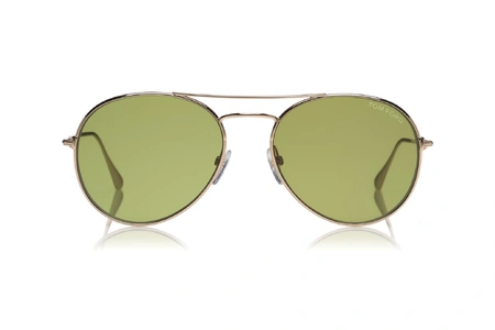 عینک آفتابی تام فورد خلبانی - شیشه سبز